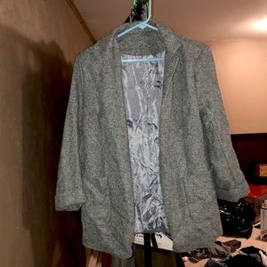 Heather grey blazer